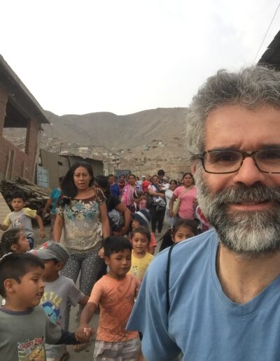 P. Carles Such en Ñaña - Fundación en Perú