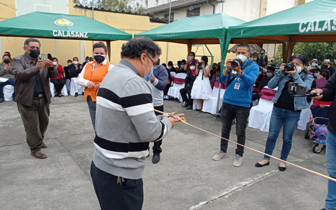 Inauguración de la Unidad de Educación Especializada Divino Niño Jesús en Saraguro