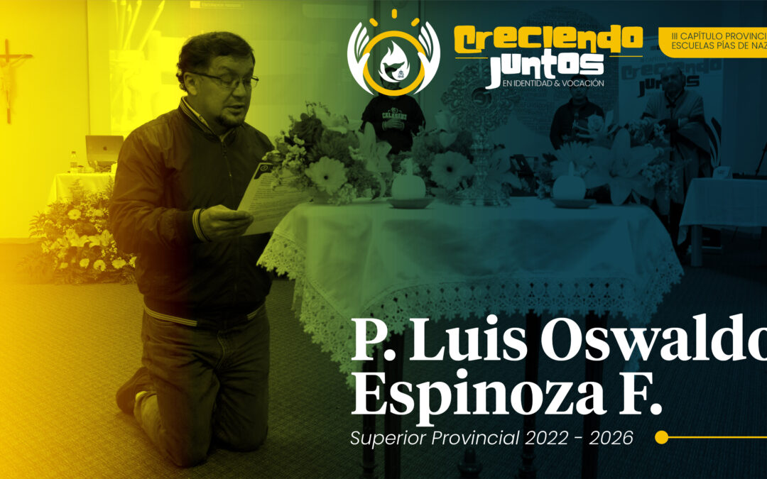 P. Oswaldo Espinoza es el nuevo Provincial