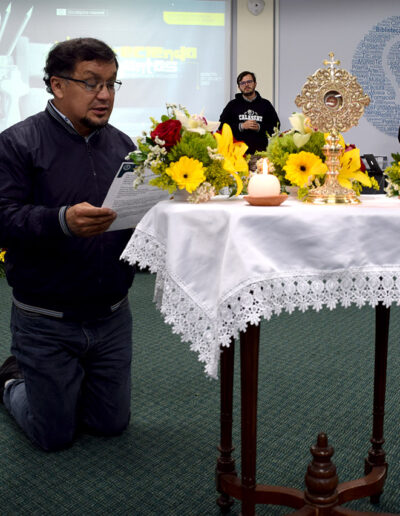 Padre provincial Luis Oswaldo Espinoza